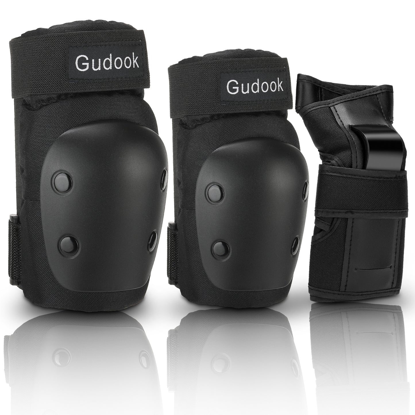 Gudook Kid's Knee Pads Elbow Pads Wrist Guards-F003S-Kuyou China Outdoor Recreation for Bicycle, Skateboard, Skiing, Roller Skate, Scooter