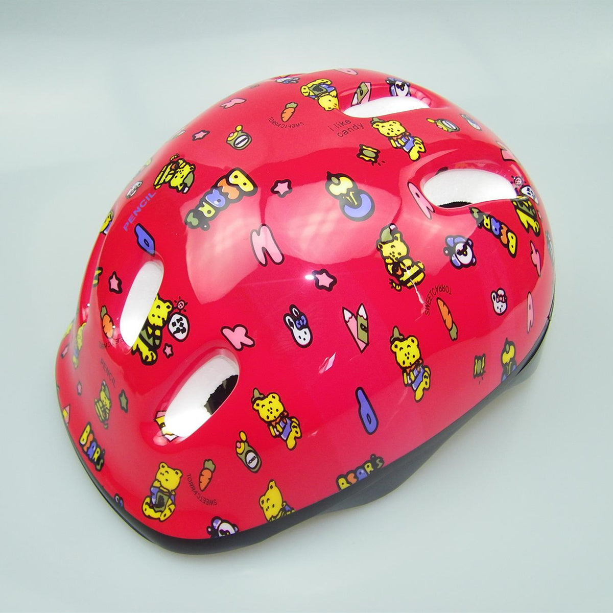 Gudook Manufacturer Kids Skateboard Roller Skate Helmet Red KY-E007-Kuyou China Bicycle Helmets