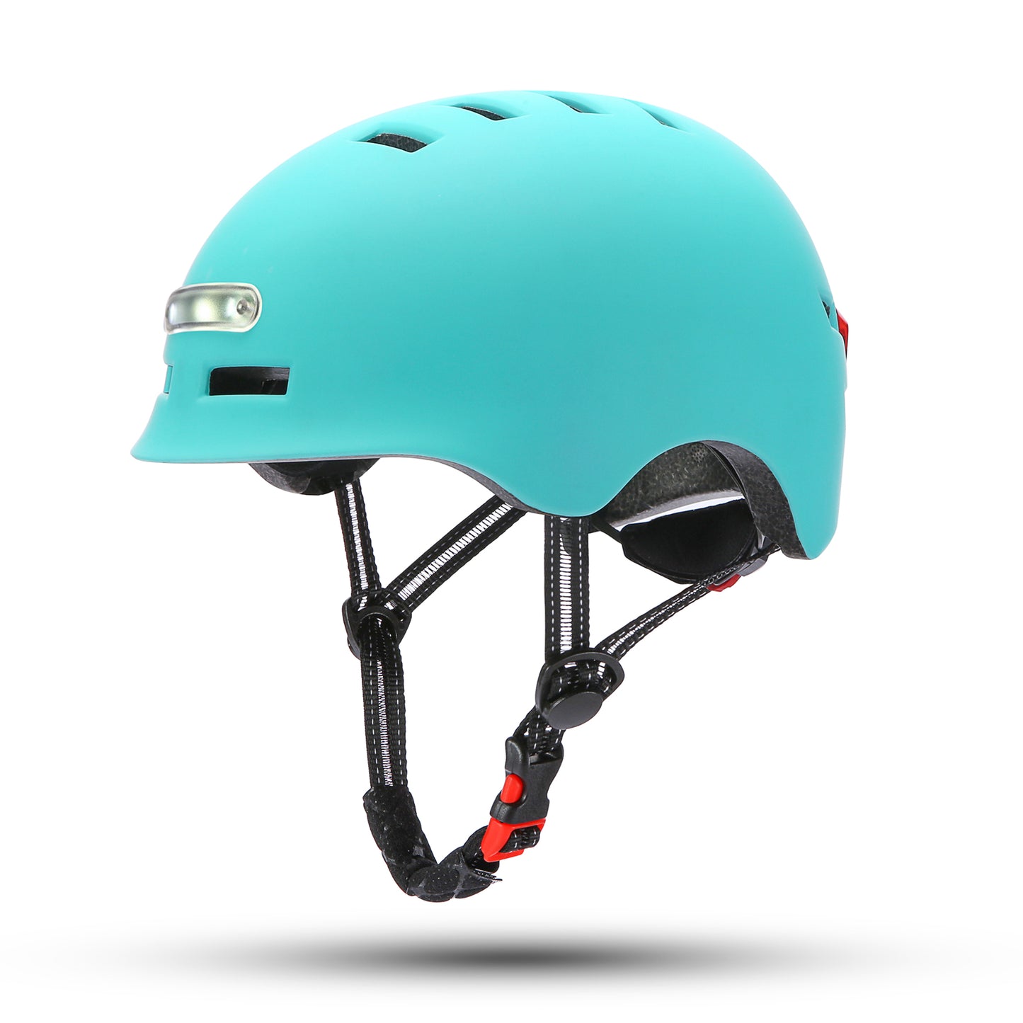 Kuyou Manufacturer Classic Bicycle Helmet with Front and Rear LED