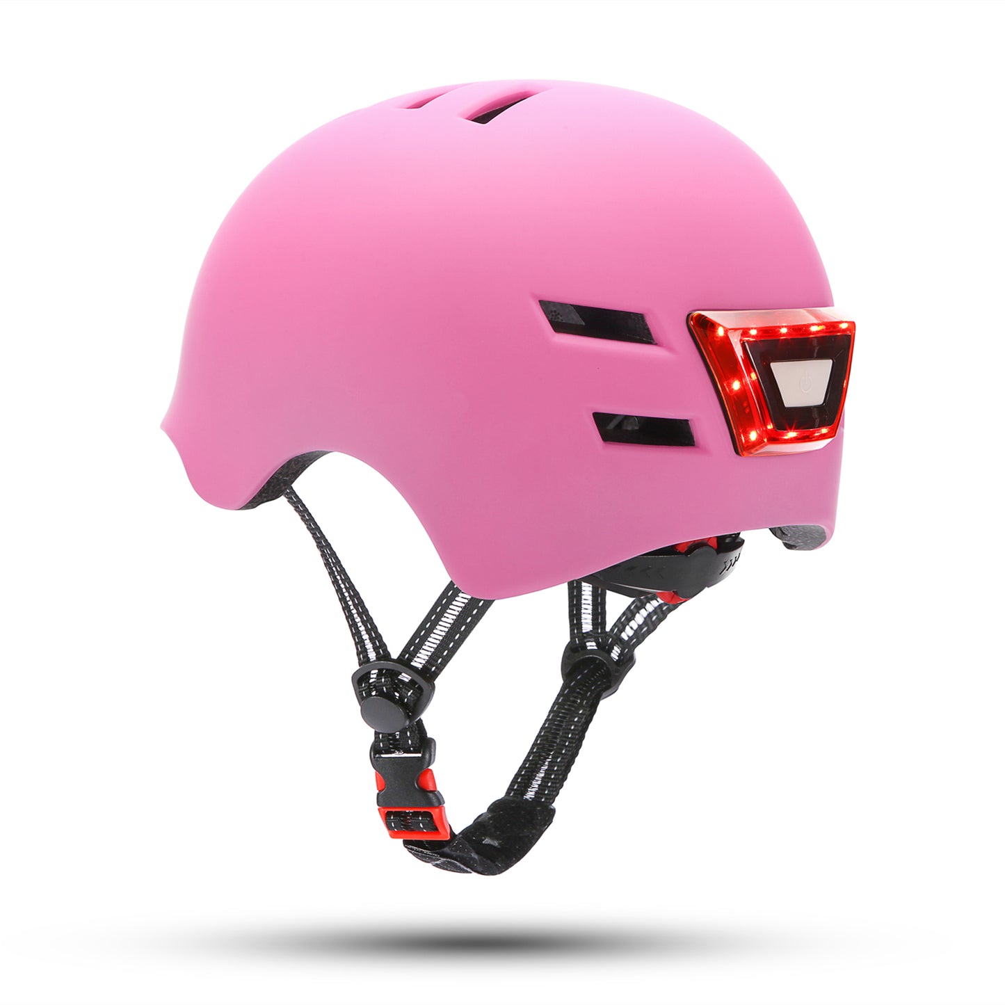 Gudook Manufacturer Classic Bicycle Helmet with Front and Rear Warning LED