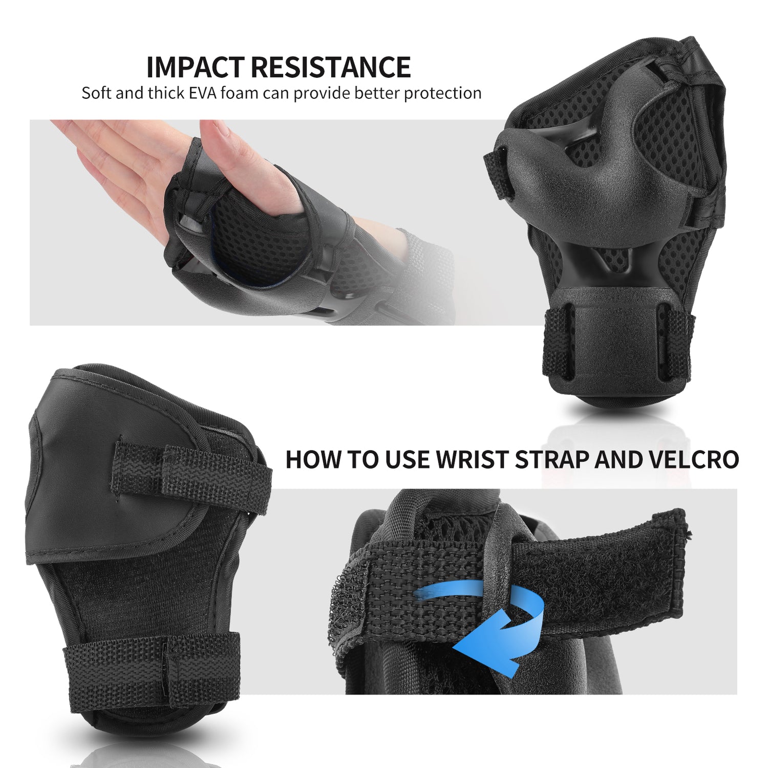 Gudook Kid's Wrist Guards-F001-Outdoor Recreation