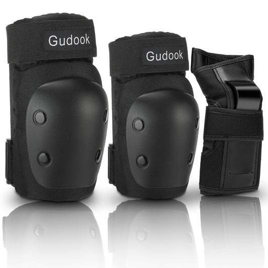Gudook Kid's Knee Pads Elbow Pads Wrist Guards-F003S-Kuyou China Outdoor Recreation for Bicycle, Skateboard, Skiing, Roller Skate, Scooter