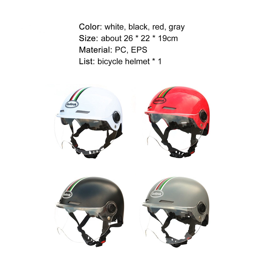 Gudook ABS Electric Motorcycle Helmet KY-G002