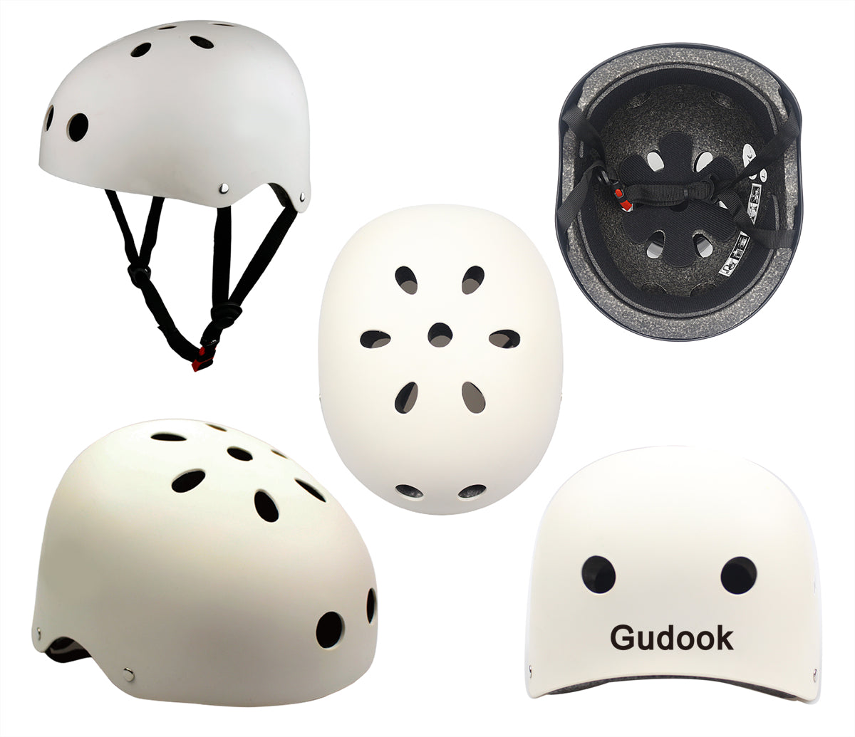 Gudook Manufacturer Hotsales Sports Safety Helmets for Skateboard